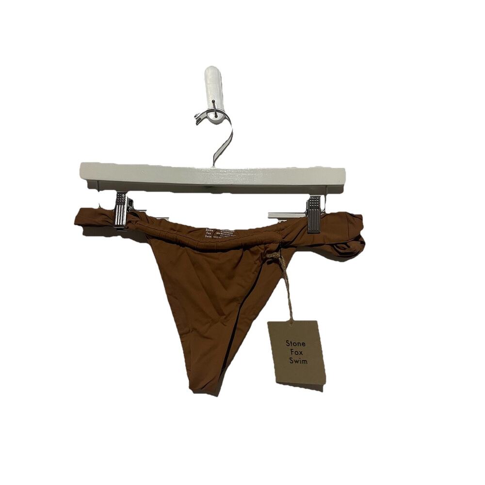 Stone Fox Swim Bijou Bikini Bottom XL NEW Color Rawhide